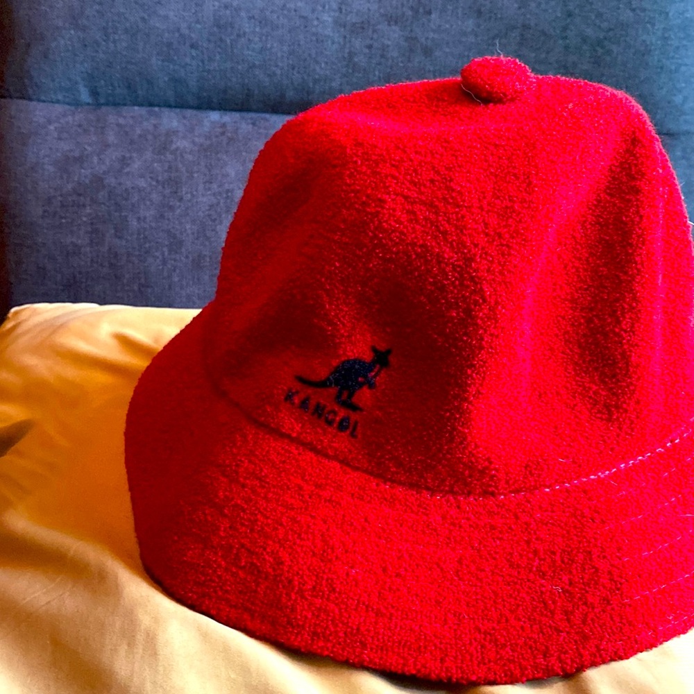 original Kangol from the United Kingdom.  LL Cool J made these caps famous!